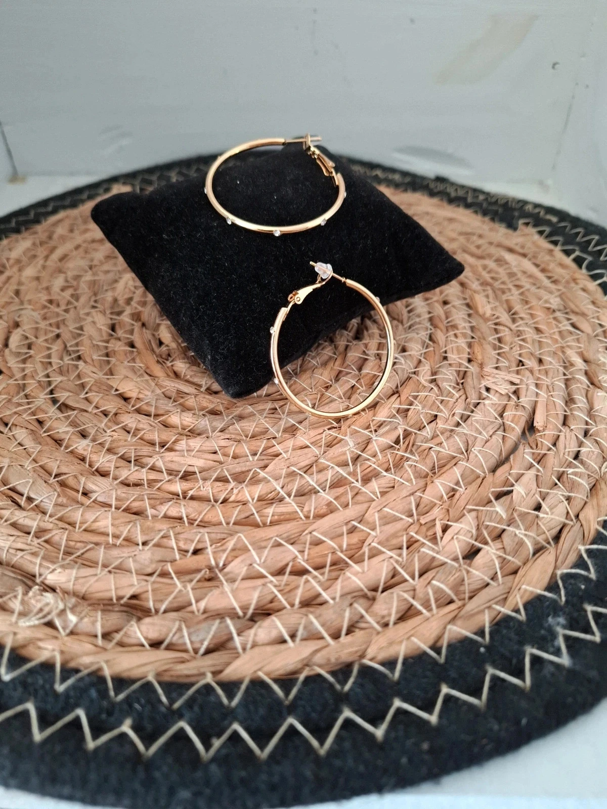 Boucles d'oreilles créoles CC1